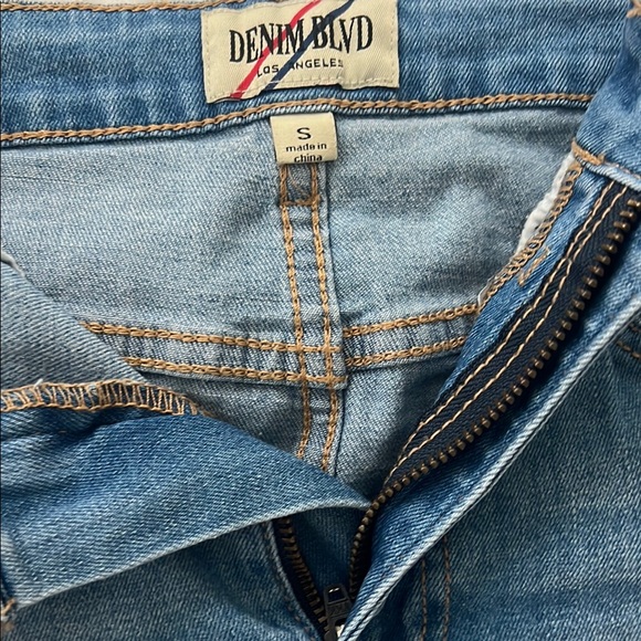 Denim Blvd Jeans Blue Denim Skirt - Picture 4 of 4